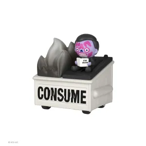 100% Soft x Mondo - THEY LIVE Dumpster Fire Vinyl Figure