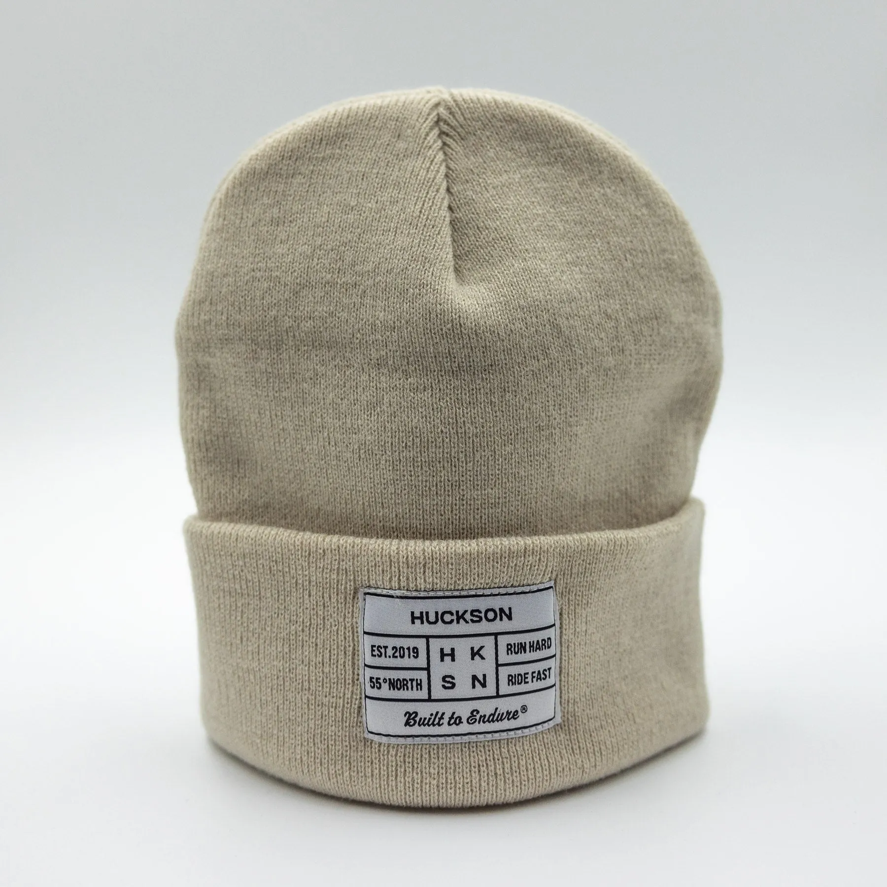 Almond Soft-Touch Cuffed Beanie