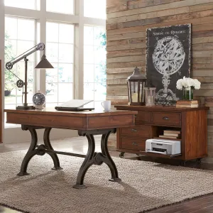 Arlington House 411-HO-CDS Complete 2 Piece Desk