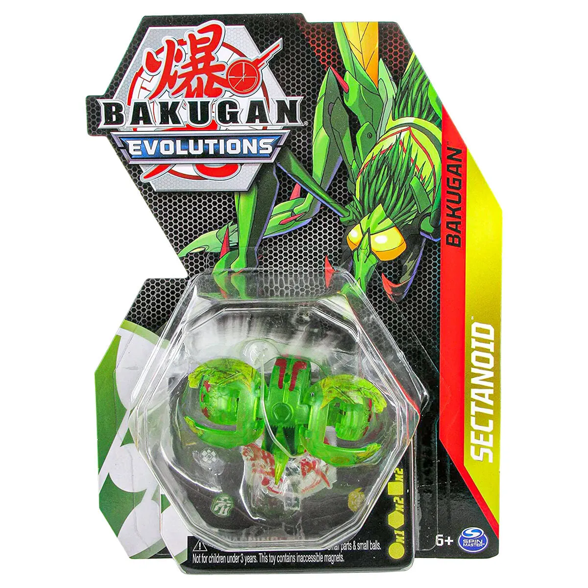 Bakugan Evolutions Elemental-Rare Sectanoid Core Pack