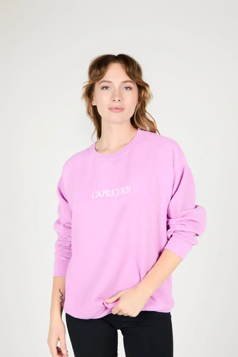 CAPRICORN ZODIAC PULLOVER