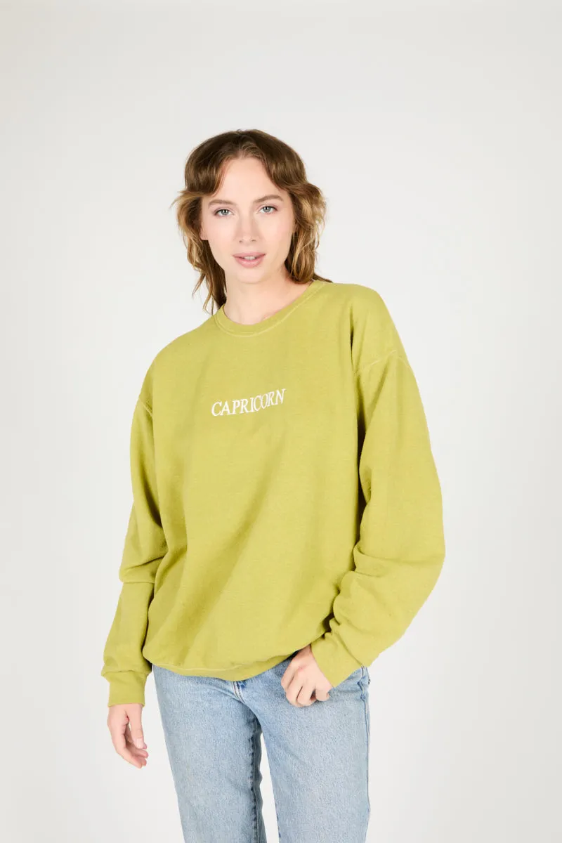 CAPRICORN ZODIAC PULLOVER