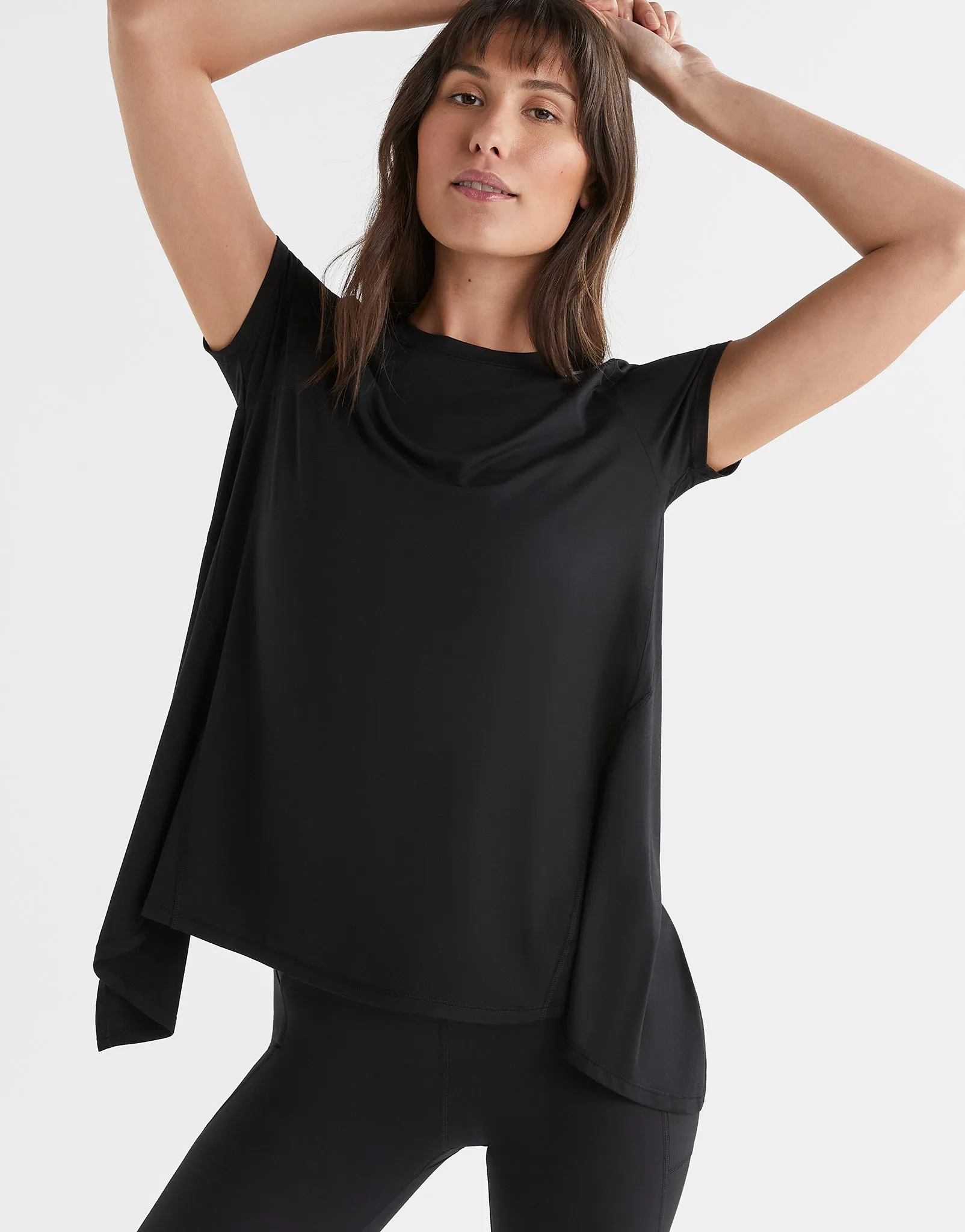 Kendall Short Sleeve Tee - Black