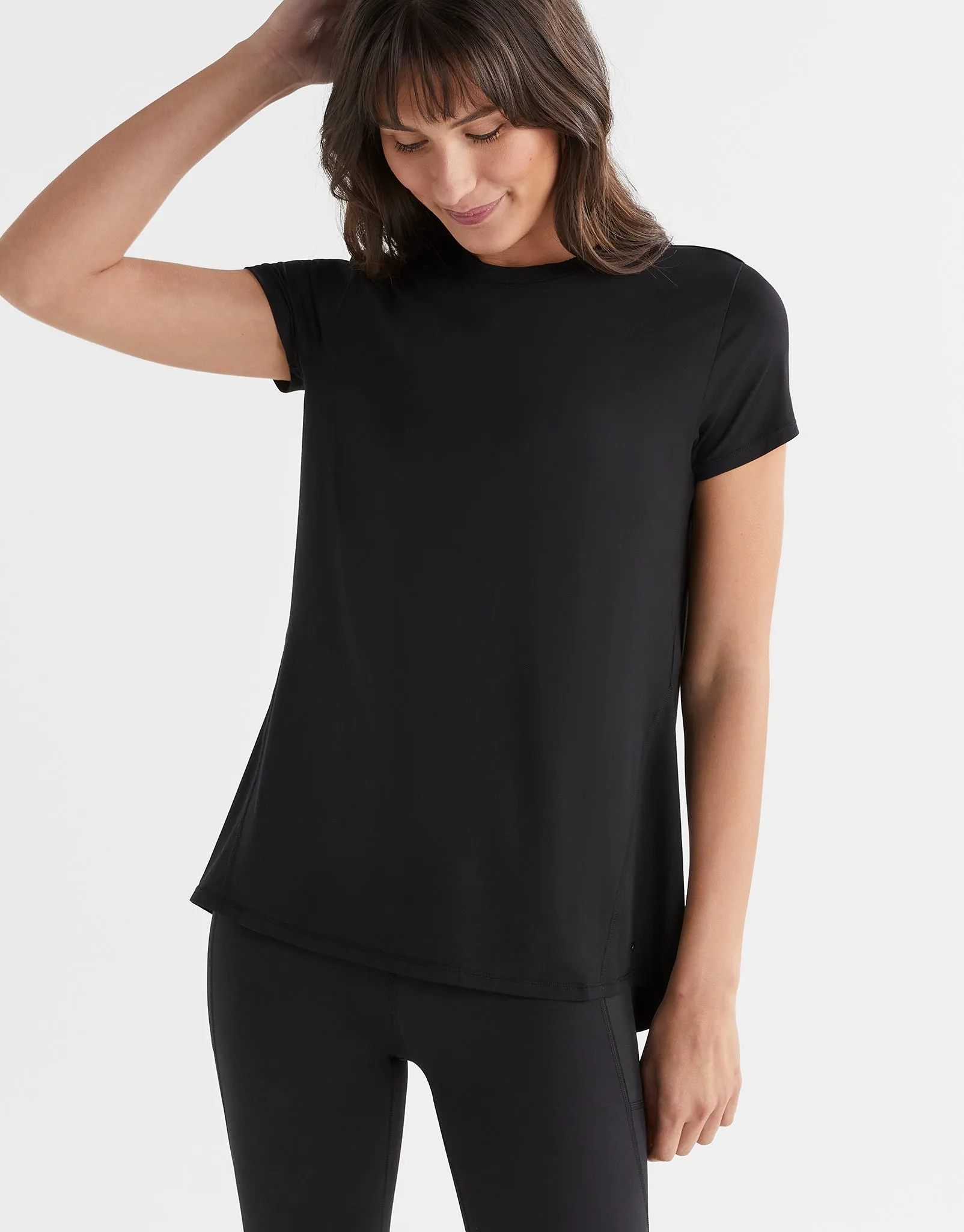 Kendall Short Sleeve Tee - Black