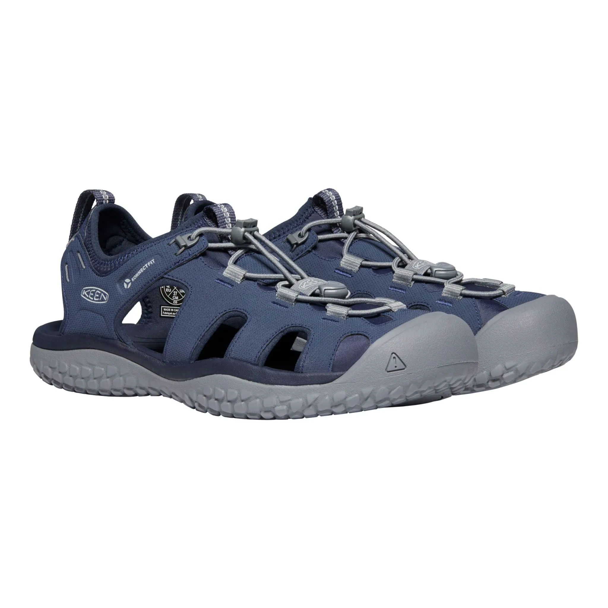 Men's Solr Sandal Navy/Steel Grey