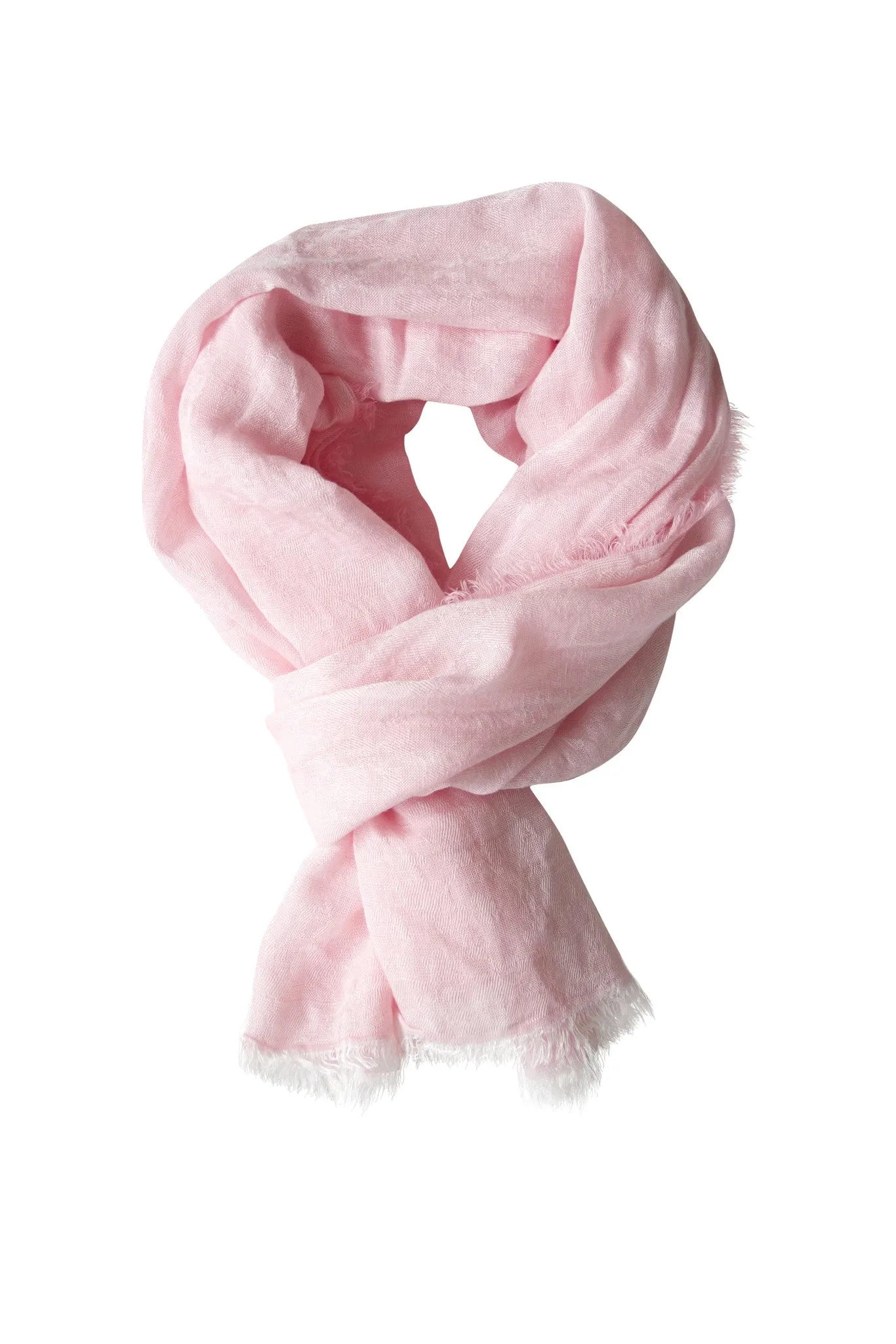 Pink scarf in soft blend