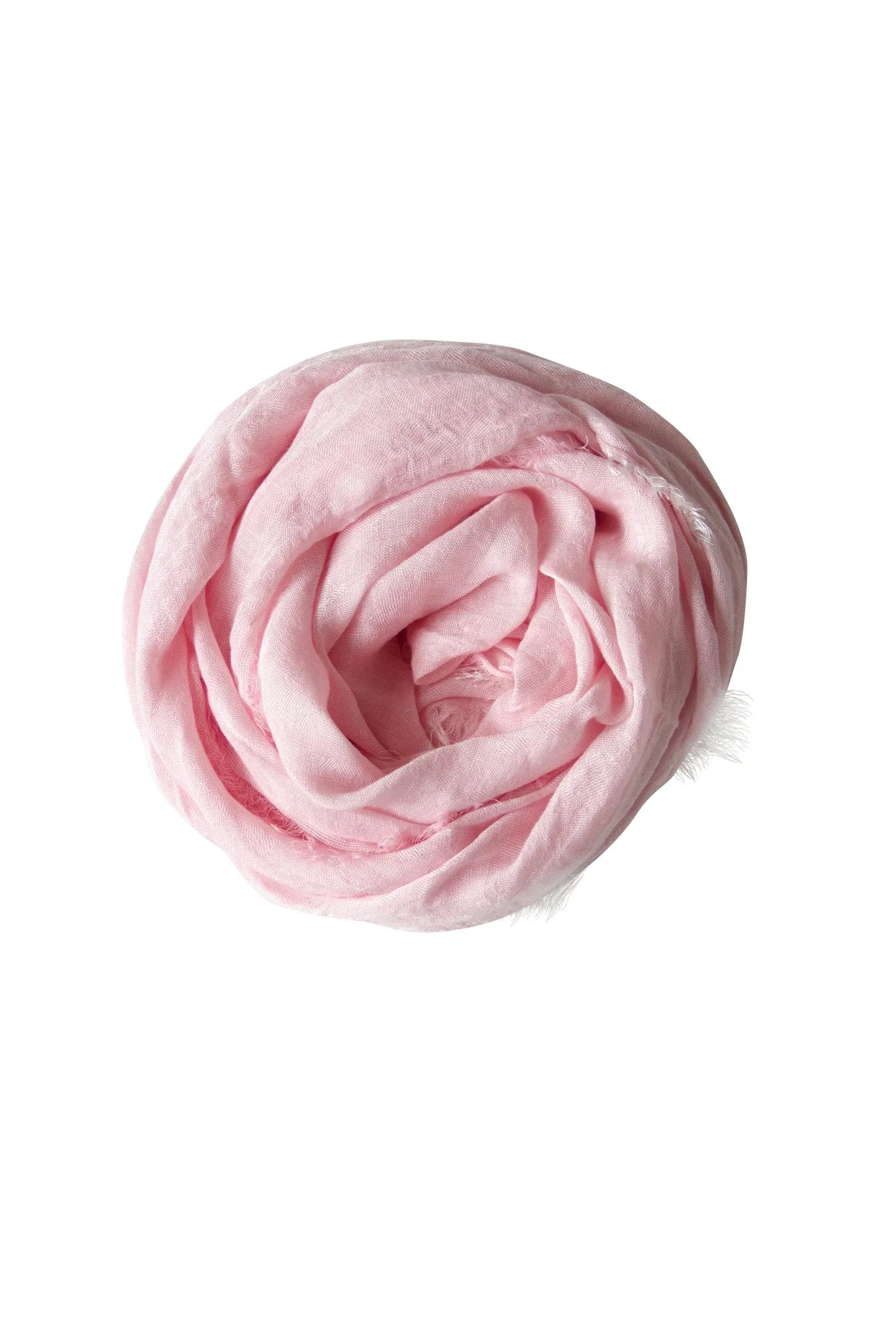 Pink scarf in soft blend