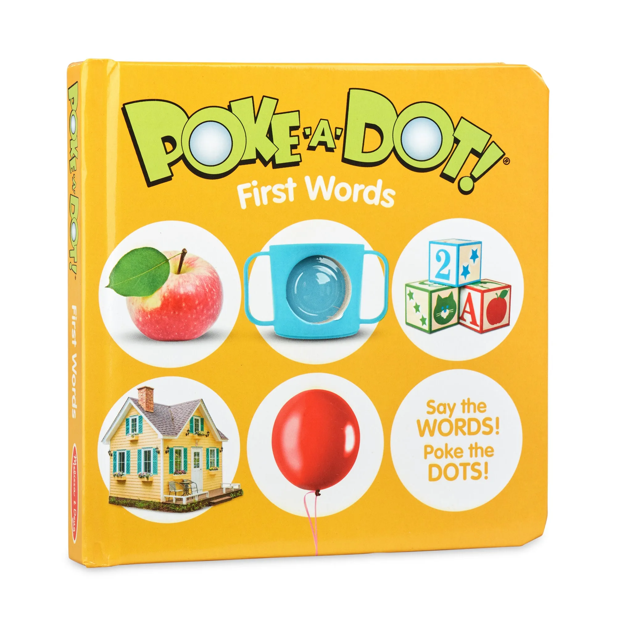 Poke-a-Dot: First Words Board Book