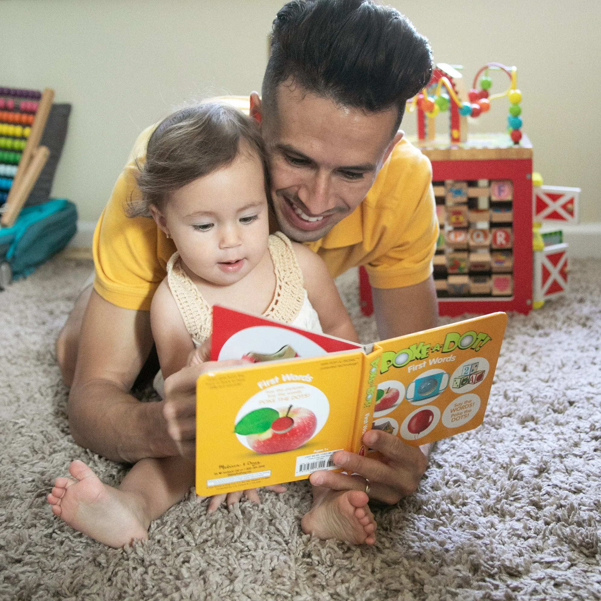 Poke-a-Dot: First Words Board Book