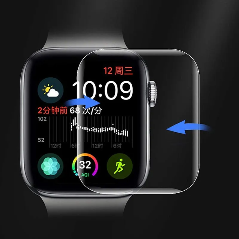 Soft Hydro Gel Film Screen Protector For all Apple Watch Series